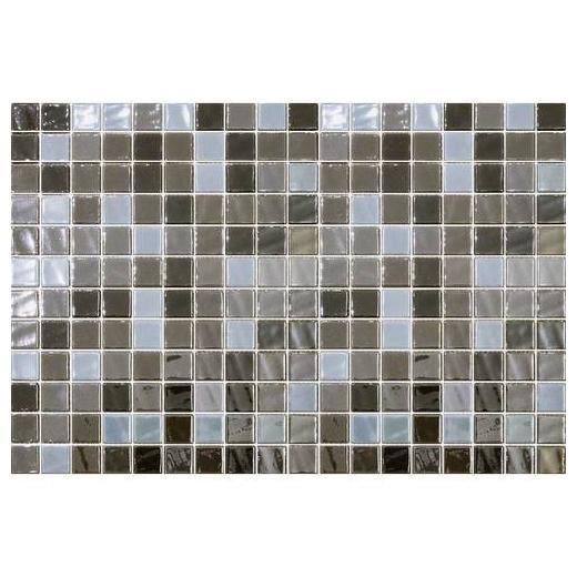 Uptown Glass Pearl Taupe 1 x 1 Pearl Mosaic UP16