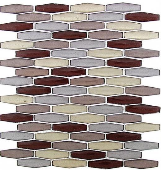 Tile Modern Pyramids Early Russet MPS238