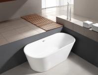 Conte Prima- 67 Inch Acrylic Freestanding Tub in White