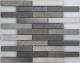 Milstone 1900 Series 1 x 6 Silver Lava Brick Mosaic ML98111525