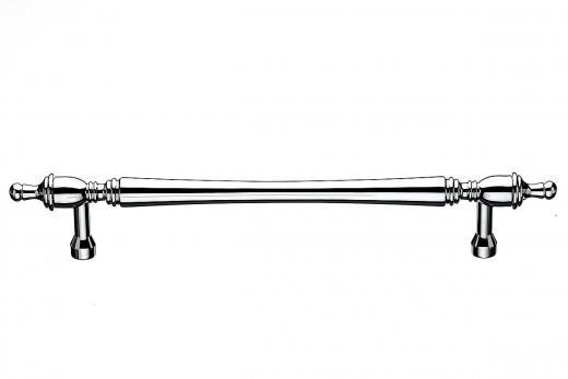 Top Knobs M817-18 Somerset Finial Appliance Pull 18 Inch Center