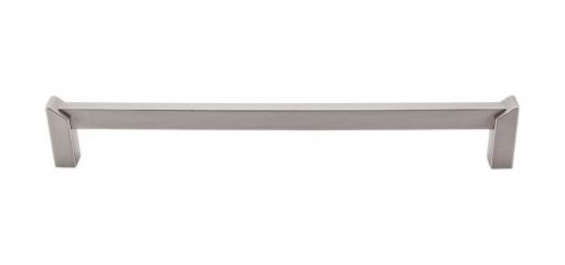 Top Knobs TK243BSN Meadows Edge Square Appliance Pull 12 Inch Center