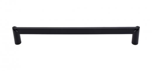 Top Knobs TK244BLK Meadows Edge Circle Appliance Pull 12 Inch Center