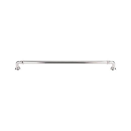 Top Knobs TK327PN Reeded Appliance Pull 12 Inch Center