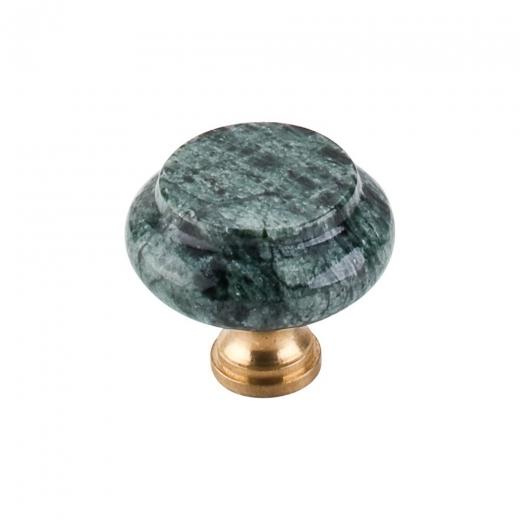 Top Knobs M121 Green Marble Granite Knob 1 3/8 Inch