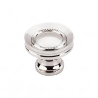 Top Knobs M1325 Asbury Collection Button Faced Knob 1 1/4 Inch