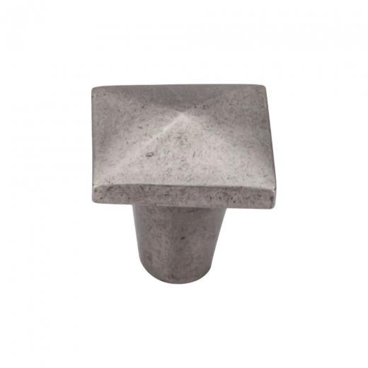 Top Knobs M1515 Aspen Collection Square Knob 1 1/4 Inch