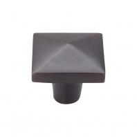 Top Knobs M1522 Aspen Collection Square Knob 1 1/2 Inch