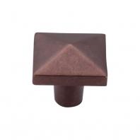 Top Knobs M1523 Aspen Collection Square Knob 1 1/2 Inch