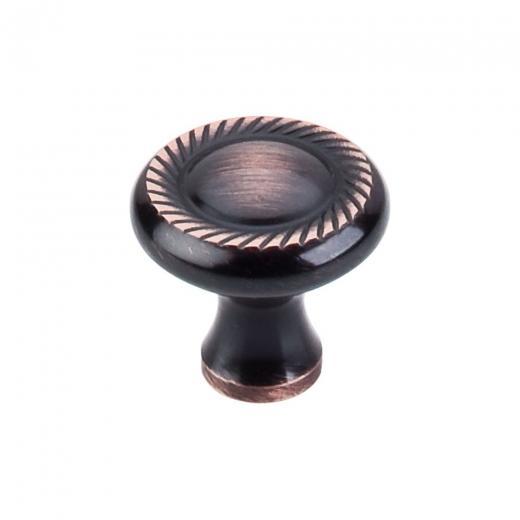 Top Knobs M1586 Somerset II Collection Swirl Cut Knob 1 1/4 Inch