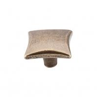 Top Knobs M254 Chateau II Collection Square Knob 1 1/4 Inch