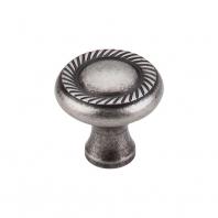 Top Knobs M329 Somerset II Collection Swirl Cut Knob 1 1/4 Inch