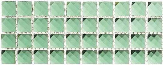 Glasstile Kasbah Series Persian Emerald Backsplash Liner KS451