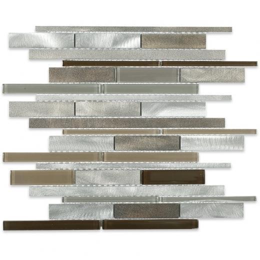 Soho Studio Waterfall Java Aluminum Metal Tile ALUWTRFJAVA