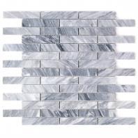Soho Studio Bardiglio Series 3/4 x 4 Brick Polished Marble Tile