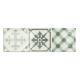 Soho Studio Bulevar Series 4x12 Cold Deco Ceramic Backsplash Tile