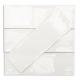 Soho Studio Bulevar Series 4x12 White Ceramic Backsplash Tile