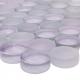 Soho Studio Crystal Series Lavender Penny Rounds Glass Backsplash