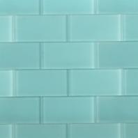 Soho Studio Crystal Turquoise 3x6 Frosted CRYGTURQ3X6F