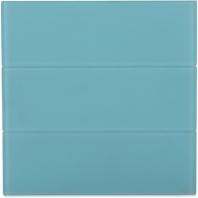 Soho Studio Crystal Turquoise 4x12 Frosted CRYGTURQ4X12F