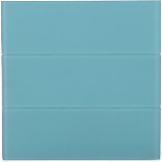 Soho Studio Crystal Turquoise 4x12 Frosted CRYGTURQ4X12F