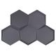 Soho Studio Hexagono Series- Cuna Grafito Matte 6 inch Hexagon TLHEXCUNAGRFTMT