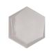 Soho Studio Hexagono Series- Cuna Perla Brillo 6 inch Hexagon TLHEXCUNAPRLBRL
