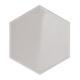 Soho Studio Hexagono Series- Liso Perla Brillo 6 inch Hexagon TLHEXLISOPRLBRL