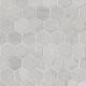 MSI Stone Carrara White Hexagon Mosaic Backsplash SMOT-CAR-2HEXP