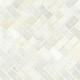 MSI Stone Greecian White Herringbone Mosaic Backsplash SMOT-GRE-HBP