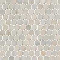 MSI Stone Greecian White Hexagon Mosaic Backsplash SMOT-GRE-1HEXP