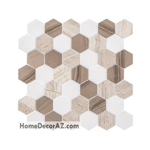 Colonial Series Bay Colony CLNL271 Hexagon Tile