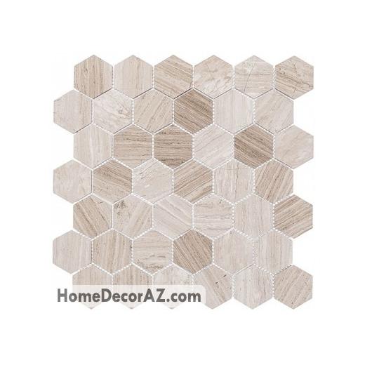 Colonial Series Virginia Dunes CLNL278 Hexagon Tile