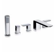 Soiree Deck-Mount Bath Faucet with Handshower and Diverter