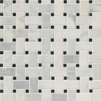 MSI Greecian White Basketweave Tile Backsplash SMOT-GRE-BWP