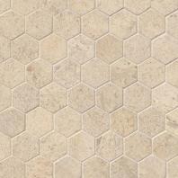 MSI Coastal Sand 2" Hexagon Tile Backsplash SMOT-COASAN-2HEXH