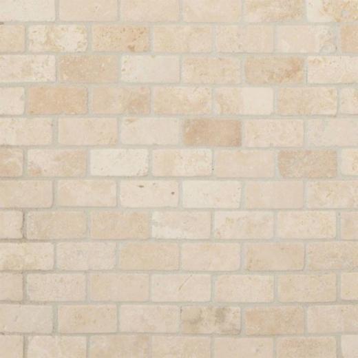 MSI Durango Cream 1x2 Tile Backsplash SMOT-DUR-1X2T