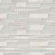MSI Fantasia Blanco Interlocking Pattern Tile Backsplash SMOT-SGLSIL-FANBLA8MM