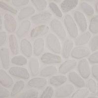 MSI White Pebbles Tumbled Tile Backsplash SMOT-PEB-WHT