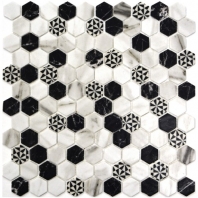 Eleganza Emma Malla Hexagon Mosaic Tile 203268
