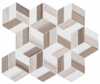 Joyous Moments Series JM741- Quaint Corner Hexagon Mosaic Tile
