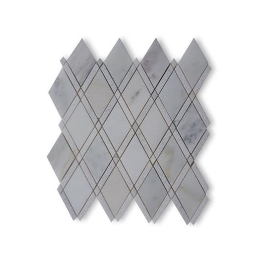 Majestic Textured Asian Statuary Diamond Mosaic Tile by Soho Studio MAJTXASIAN