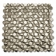 Brush Metal Stainless Concavo Circles Metal Tile by Soho Studio METSLVCONCV