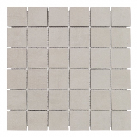 Syncro Gray Natural 2x2 Mosaic Tile by Soho Studio TLCNTSYNGRY2X2
