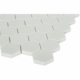 White Thassos 2" Hexagon Marble Tile by Soho Studio HEX2INWTTHS