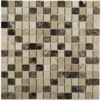 Woodland Blend 3/4x3/4 Squares Wood Look Tile by Soho Studio 3/4SQWOODLAN