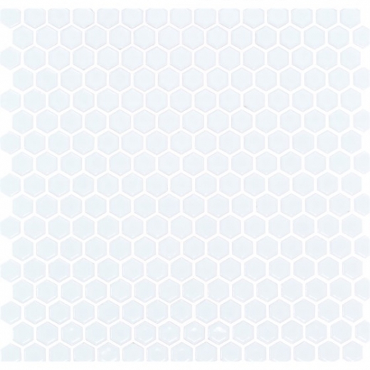 Simple Matte White Hexagon Tile by Soho Studio SMPHEXSLDMTWHT