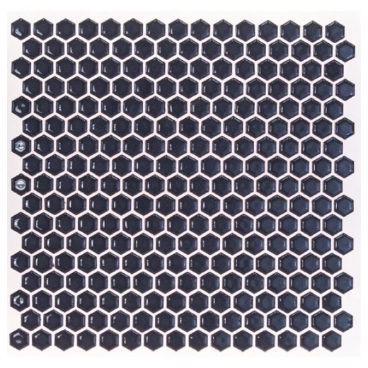 Simple Cobalt Hexagon Tile by Soho Studio SMPHEXCOBALT