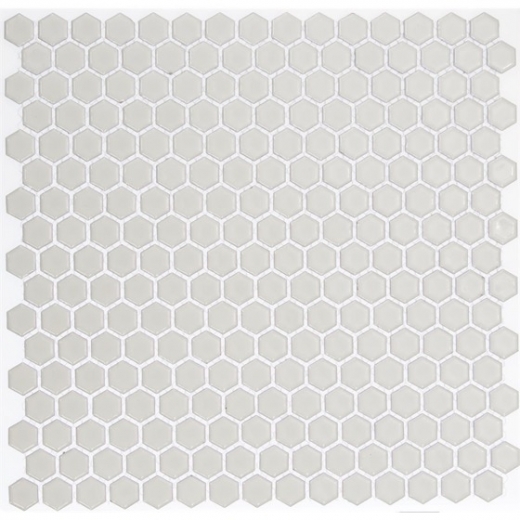 Simple Vintage White Hexagon Tile by Soho Studio SMPHEXVNTWHT