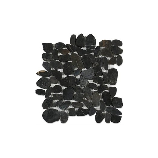 Sliced Gem Black Pebble Tile by Soho Studio SLIGEMBLK